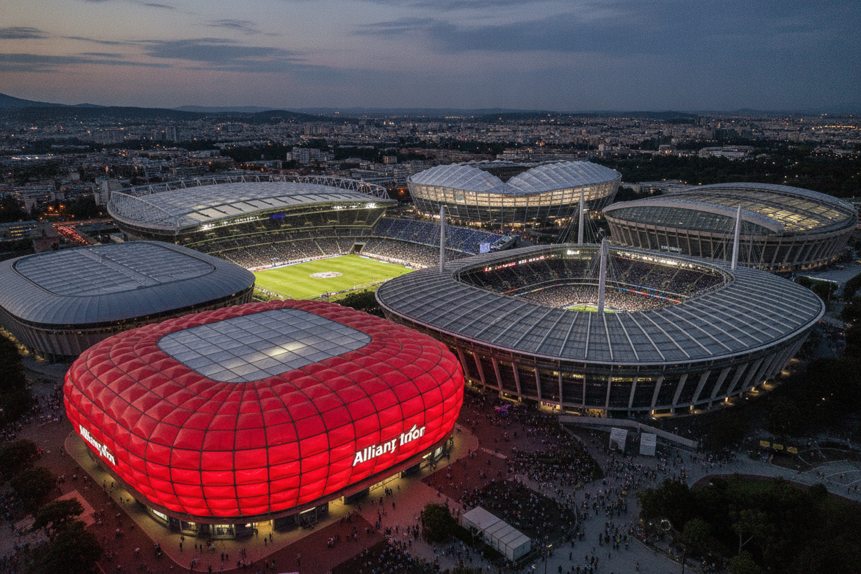 Iconic Stadium Roofs